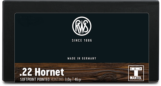 RWS .22 Hornet TMS 3,0 g / 46 gr