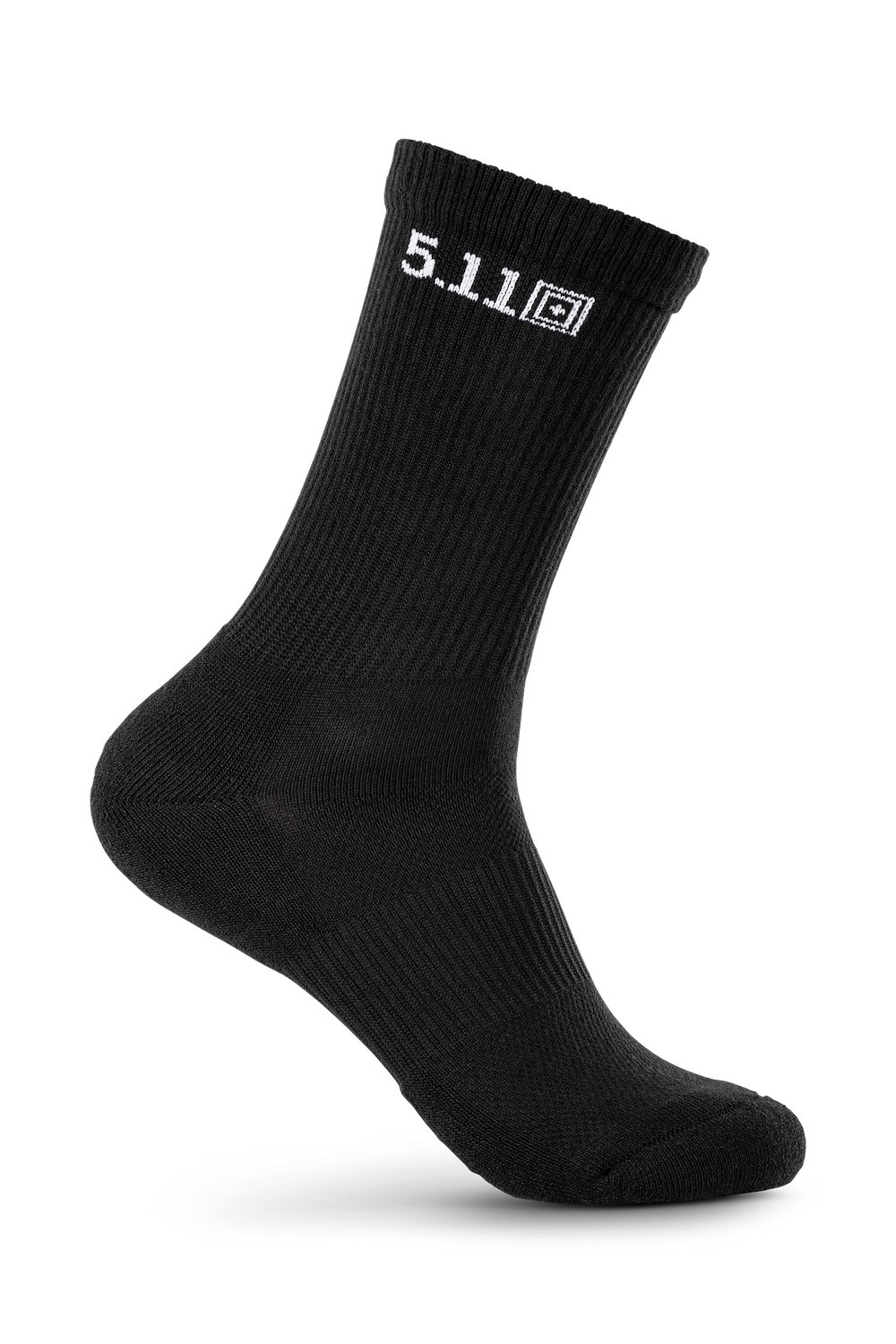5.11 Tactical Duty Ready Crew 4 Pack Socken Schwarz, M