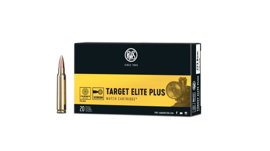 RWS .223 Rem. Target Elite Plus 4,5g / 69gr RWS .223 Rem. Target Elite Plus 4,5g / 69gr