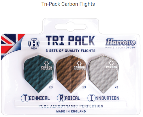 Harrows Tri Pack Flights