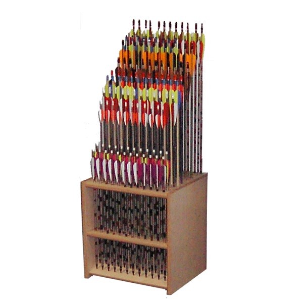 76506-product Pfeildisplay für 144 Pfeile abgestufte Anordnung