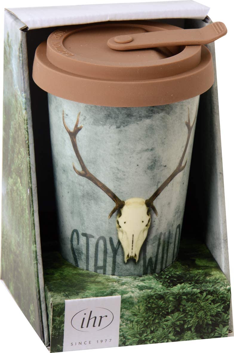 1UnhxFZqPmjH6T Porzellan Kaffeebecher To Go "Stay Wild"