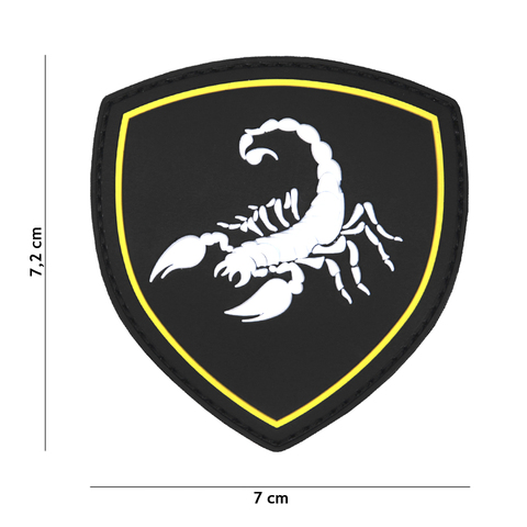 4441305583_m Patch "Russian Scorpio Black"