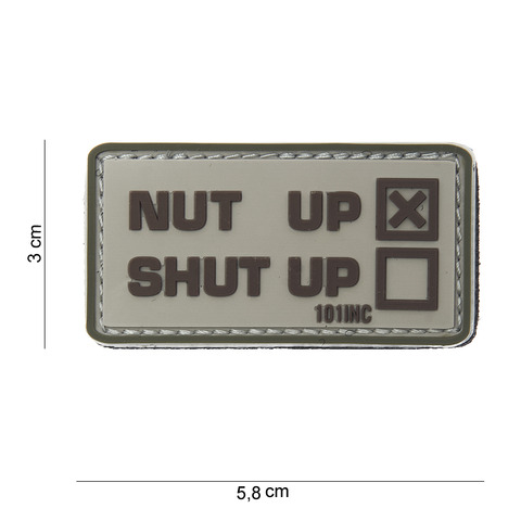 4441003812_m Patch "Nut Up"