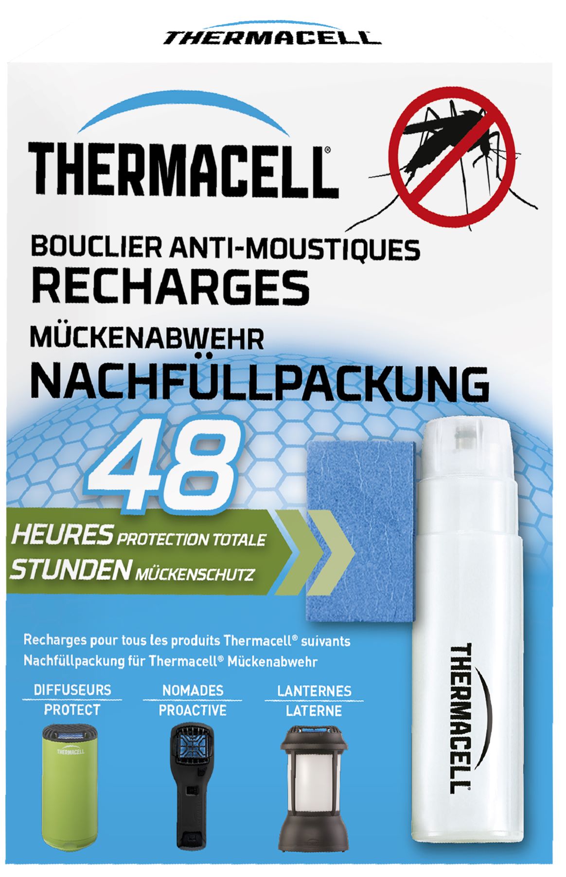 Thermacell Mückenabwehr Nachfüllpack für 48 Stunden