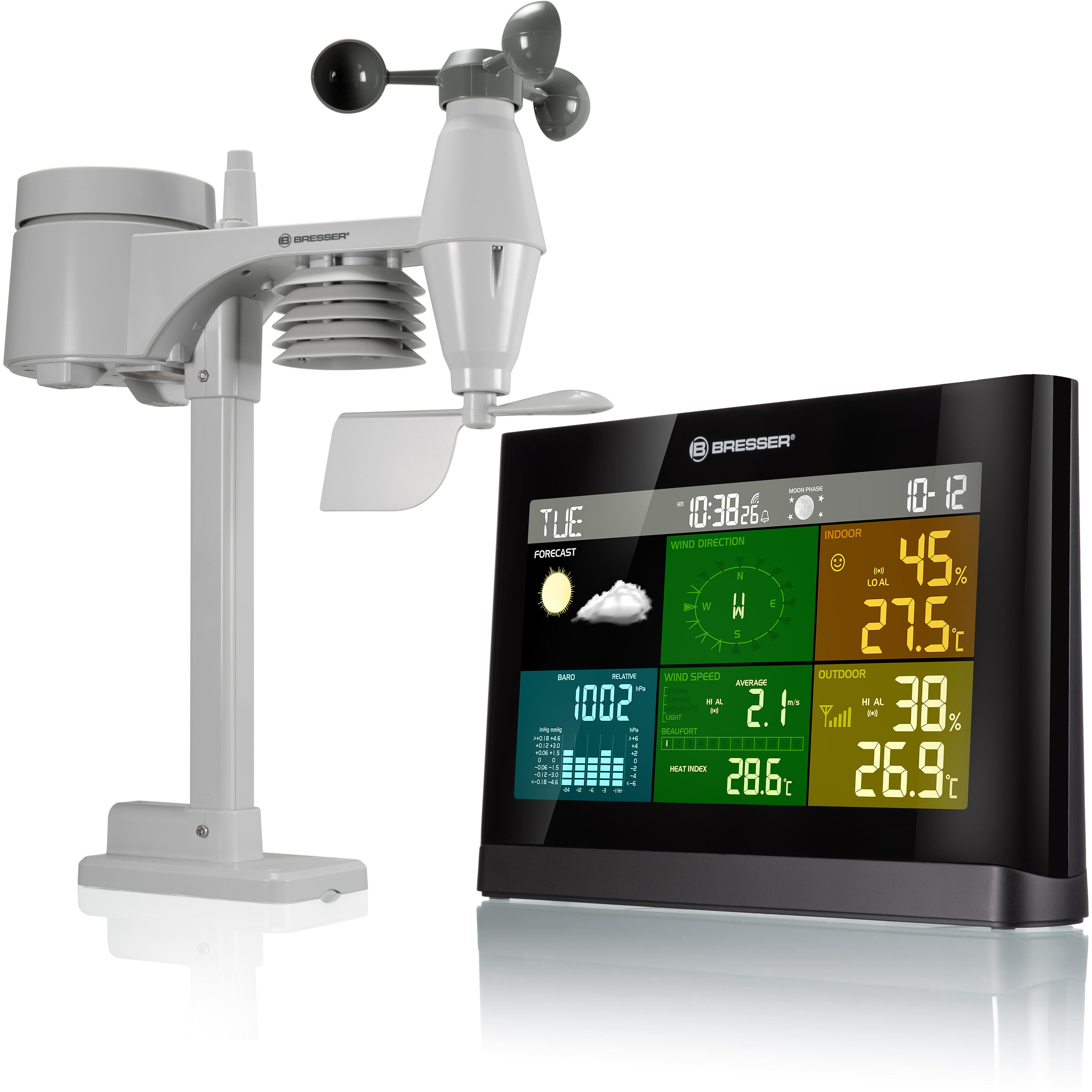 Bresser 5-in-1 Comfort Wetter Station