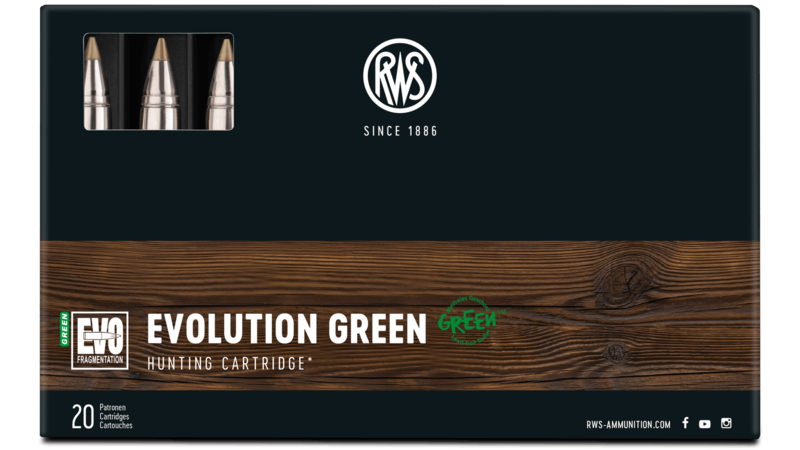 RWS 10,3x68 Mag. Evolution Green 13,5g / 208gr