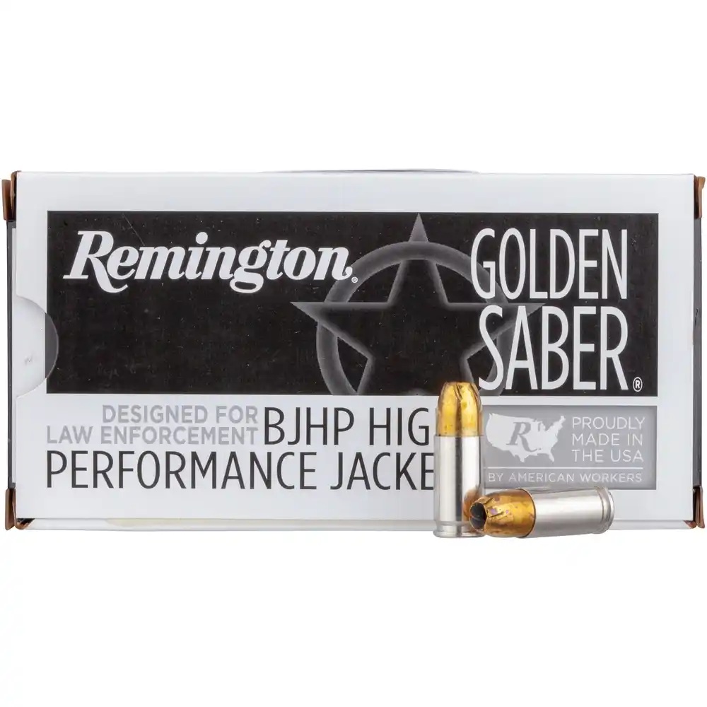 Remington 9mm Luger Golden Saber 9,5g / 147gr HPJ Remington 9mm Luger Golden Saber 9,5g / 147gr HPJ