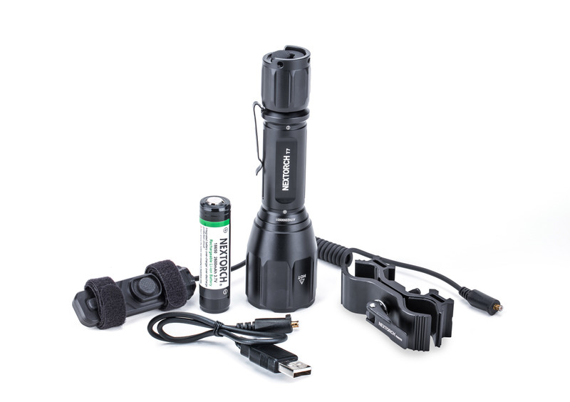 Nextorch T7 V2.0 Set Jagdtaschenlampe mit Zubehör