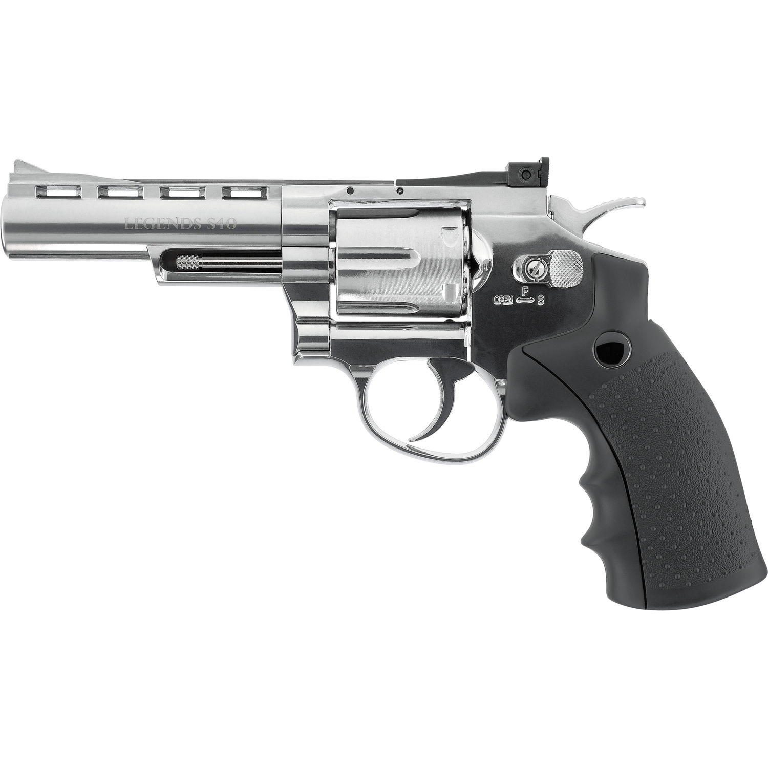 Legends S40 4" CO2-Revolver 4,5mm (.177) Diabolo Legends S40 4" CO2-Revolver 4,5mm (.177) Diabolo