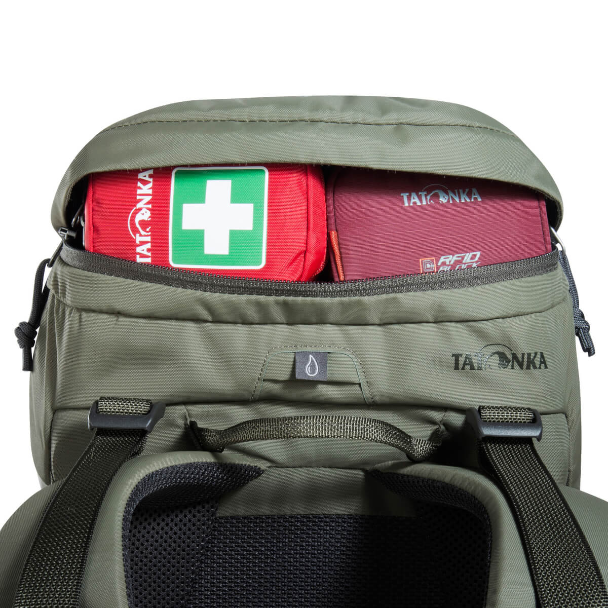 Tatonka Hike Pack 25 Women Wanderrucksack Stone Grey Olive