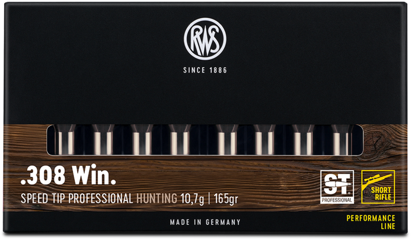 RWS .308 Win. Speed Tip Pro Short Rifle Performance Line 10,7g / 165gr