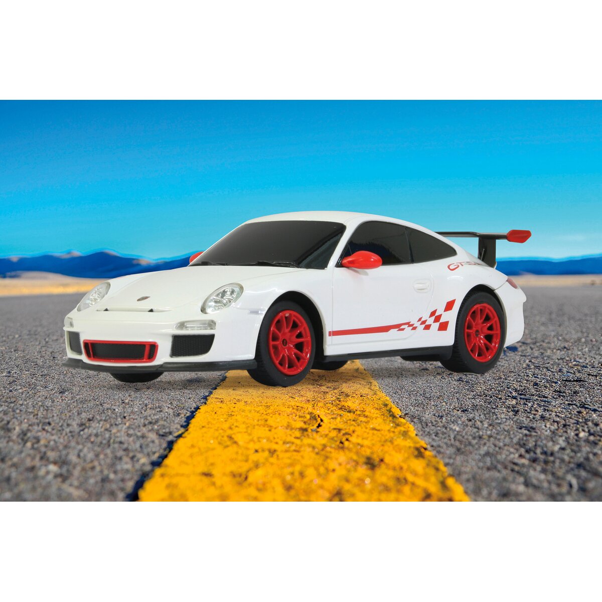 Jamara Porsche GT3 RS 1:24 weiss 2,4GHz