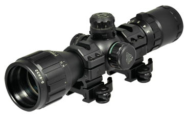 UTG 3-9x32 Bug Buster Scope Red/Green Mil-Dot