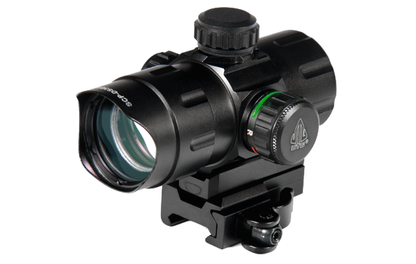 UTG 4.2" ITA Red/Green CQB Dot with QD Mount Riser Adaptor