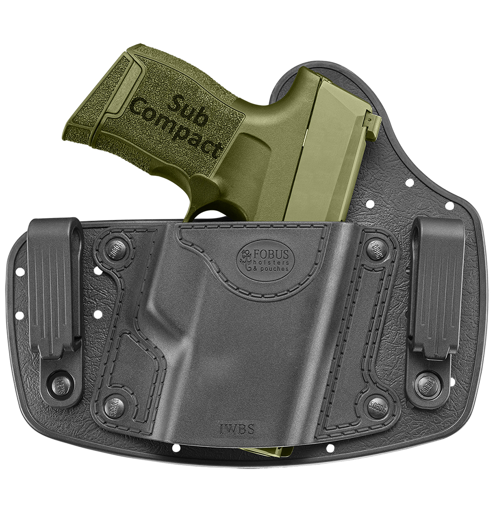 Fobus Universal IWB Holster für kleine Pistolen wie Glock 42 Sig Sauer P365 Walther CCP P22