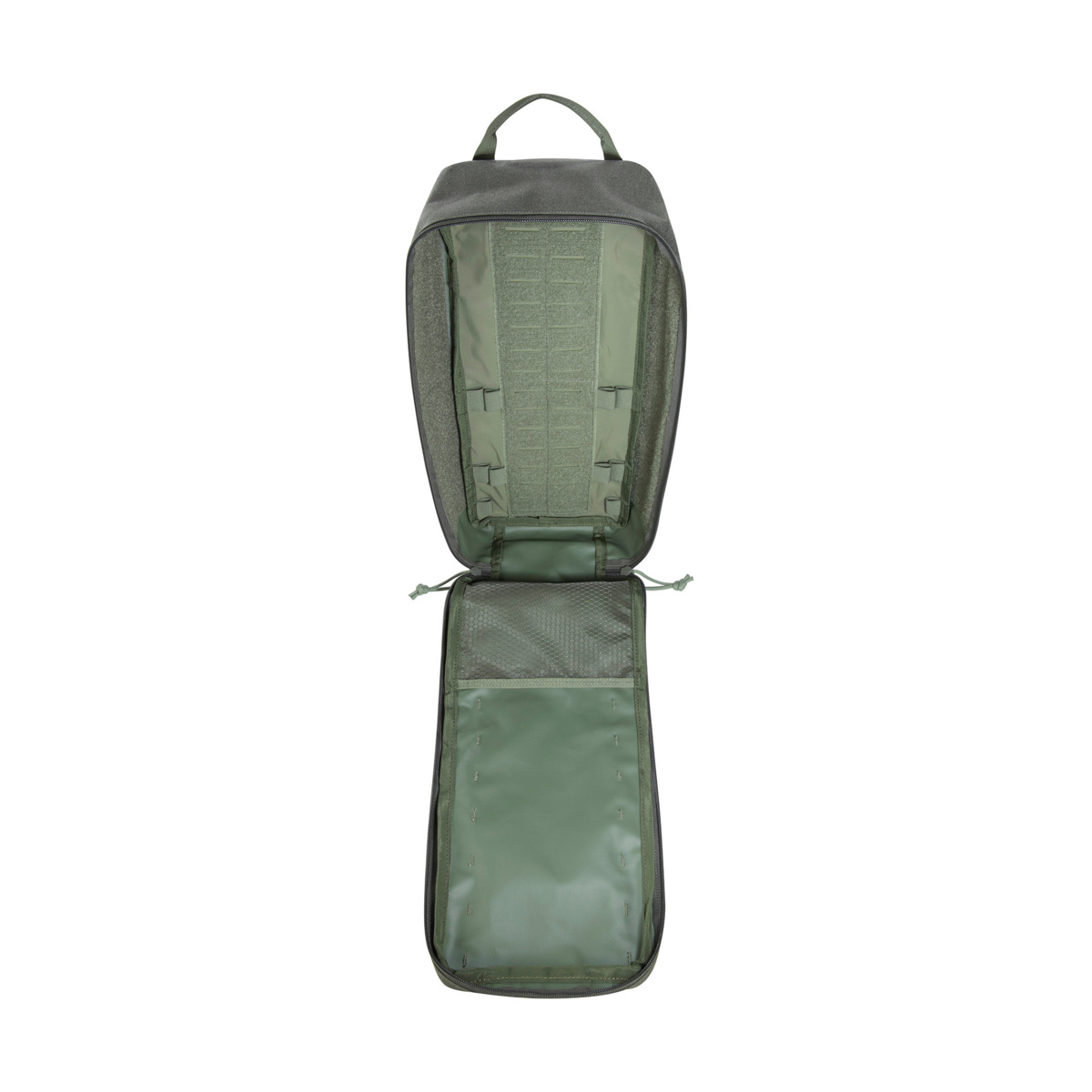 Tasmanian Tiger Medic Platoon Side Pocket Rucksack-Front-Seitentasche Stone-Grey-Olive IRR