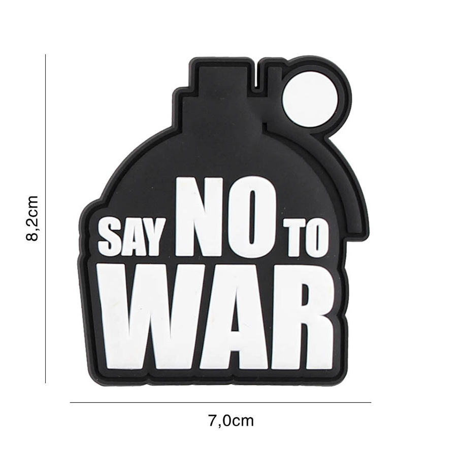 444130_7339_99_01 Patch "Say No to War"