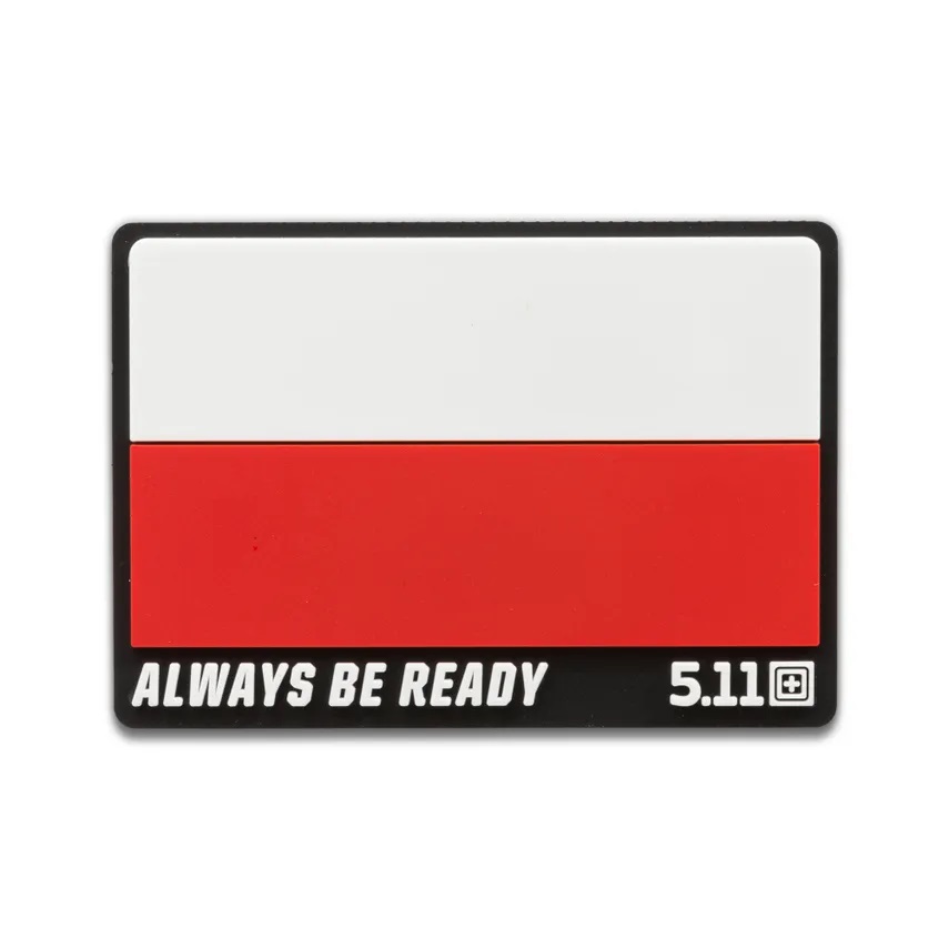 92199PO_999_PolandFlag_Patch 5.11 Polen Flagge Patch