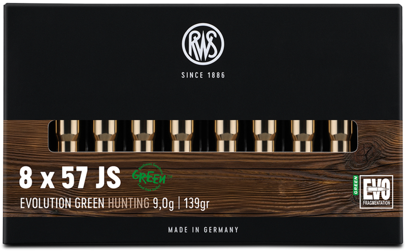 RWS 8x57 IS Evolution Green 9,0 g / 139 gr