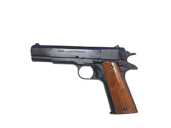 RECK Government 9mm Schreckschusspistole mit Holzgriffschalen