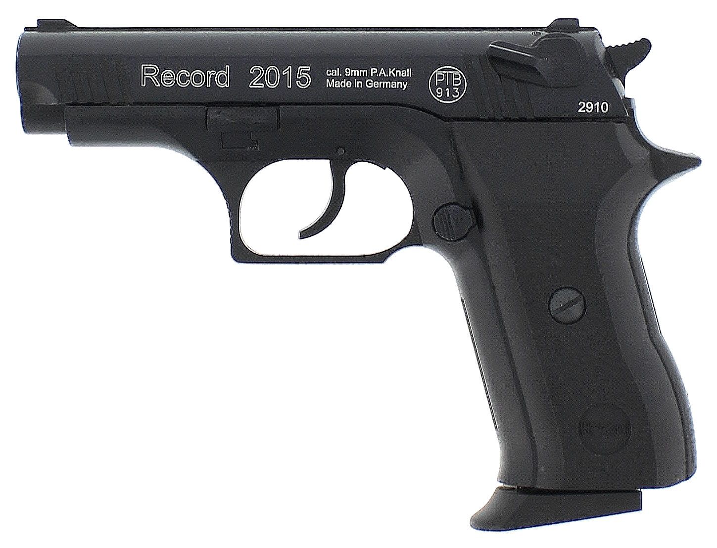 Record Modell 2015 Black 9mm P.A.K. Schreckschusspistole