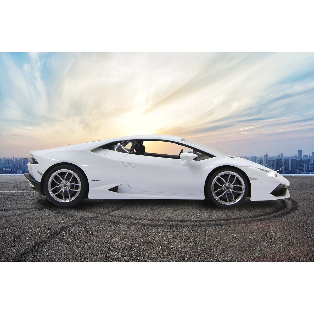 Jamara Lamborghini Huracán 1:14 weiss 2,4GHz