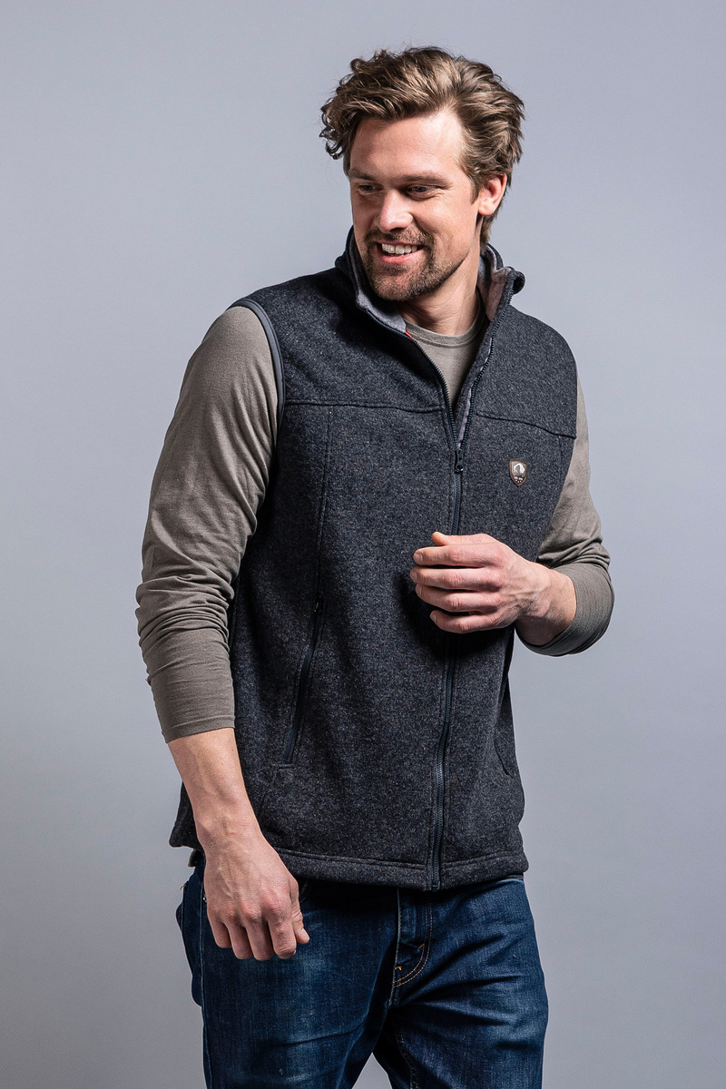 8632013a Tatonka Lakho Mens Vest Strickfleece-Weste