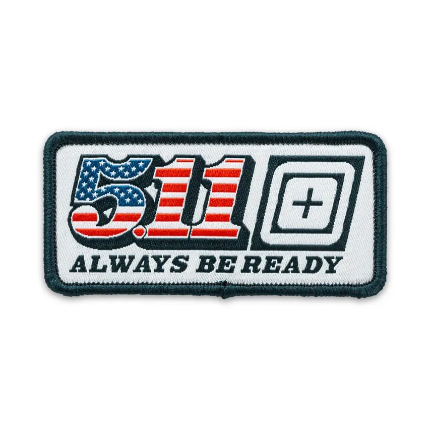 92100_999_NumberplatePatriot_Patch_01 5.11 Patriot Number Plate Patch