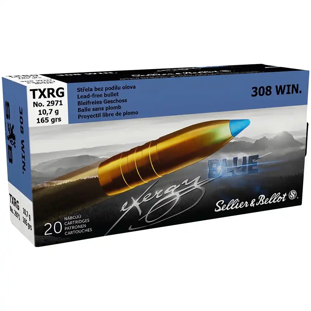 S&B .308 Win. TXRG blue 165gr / 10,7g