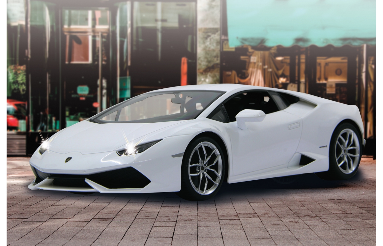 Jamara Lamborghini Huracan LP610 1:14 Akku Weiß 40MHz