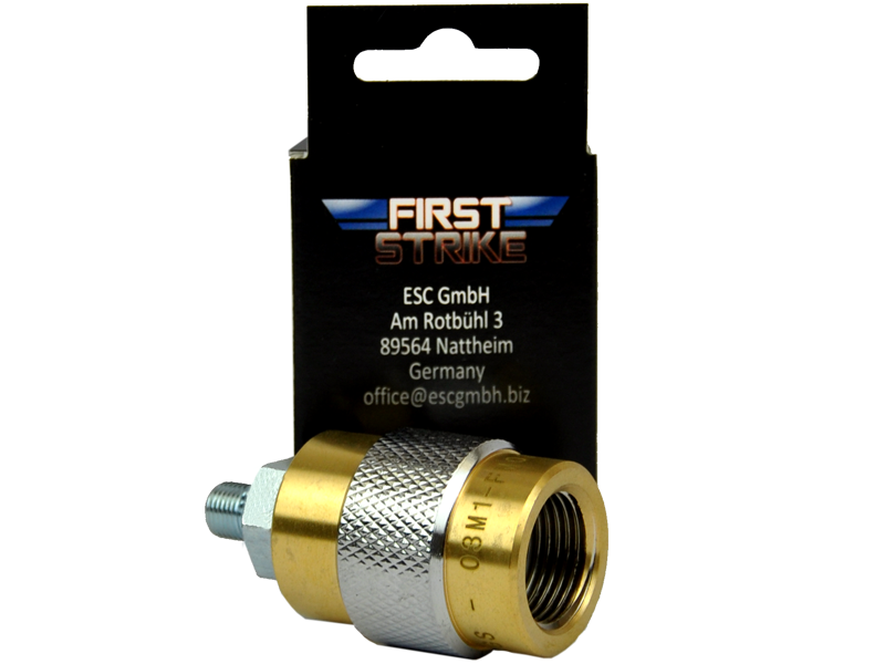 First Stirke DIN Adapter für 300 Bar Kartuschen