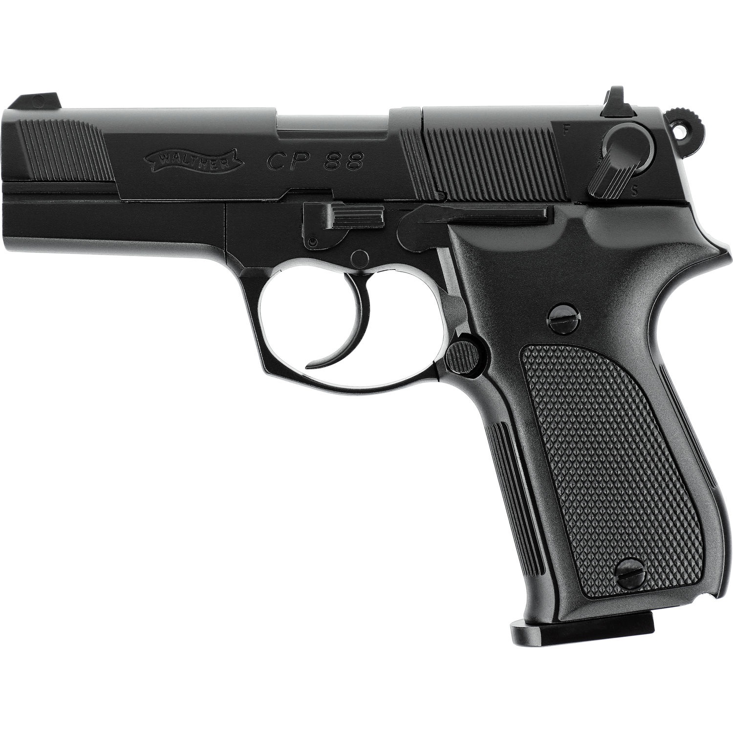 Walther CP88 CO2 Pistole 4,5 mm (.177) Diabolo Walther CP88 CO2 Pistole 4,5 mm (.177) Diabolo