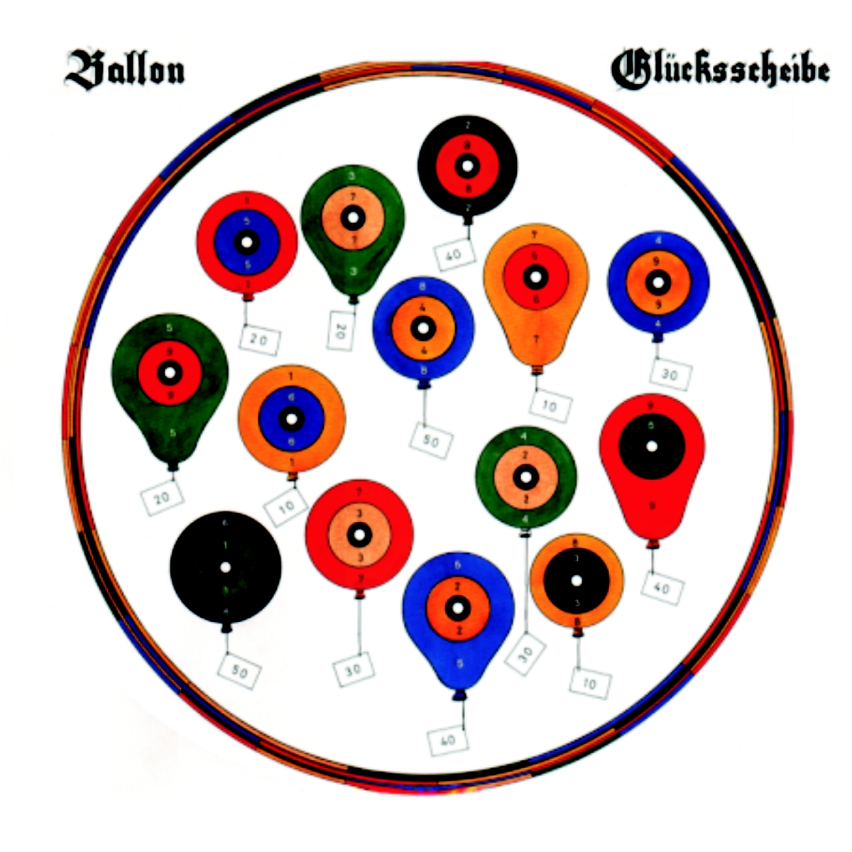 Kleinkaliber-Ballonscheibe