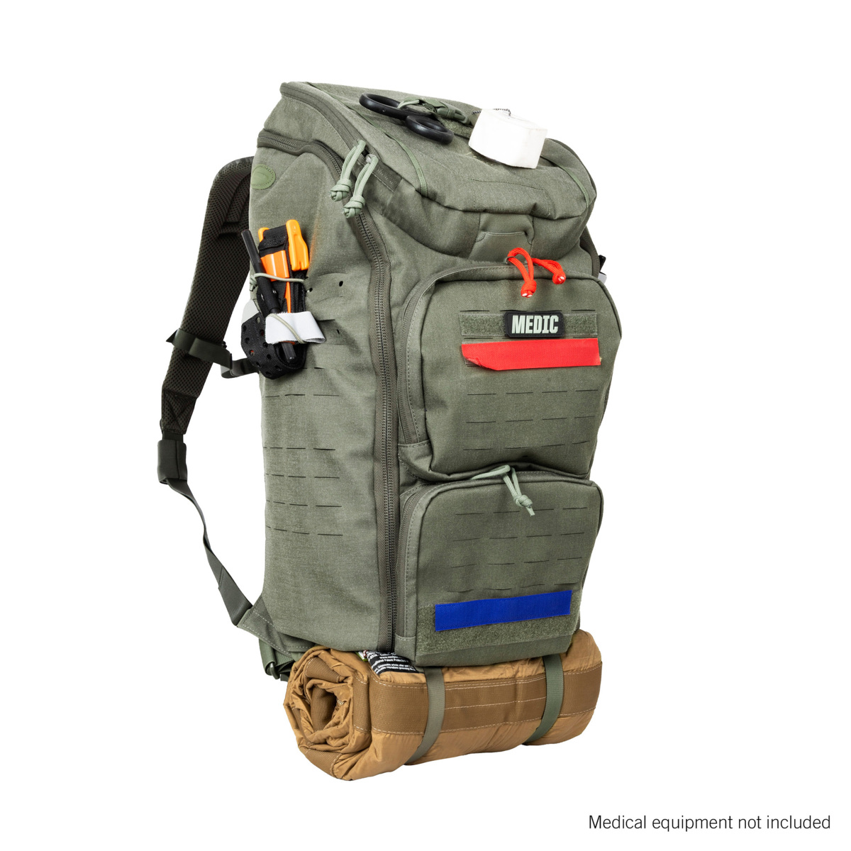 Tasmanian Tiger Modular Medic Pack 38 Erste-Hilfe-Rucksack Stone-Grey-Olive IRR
