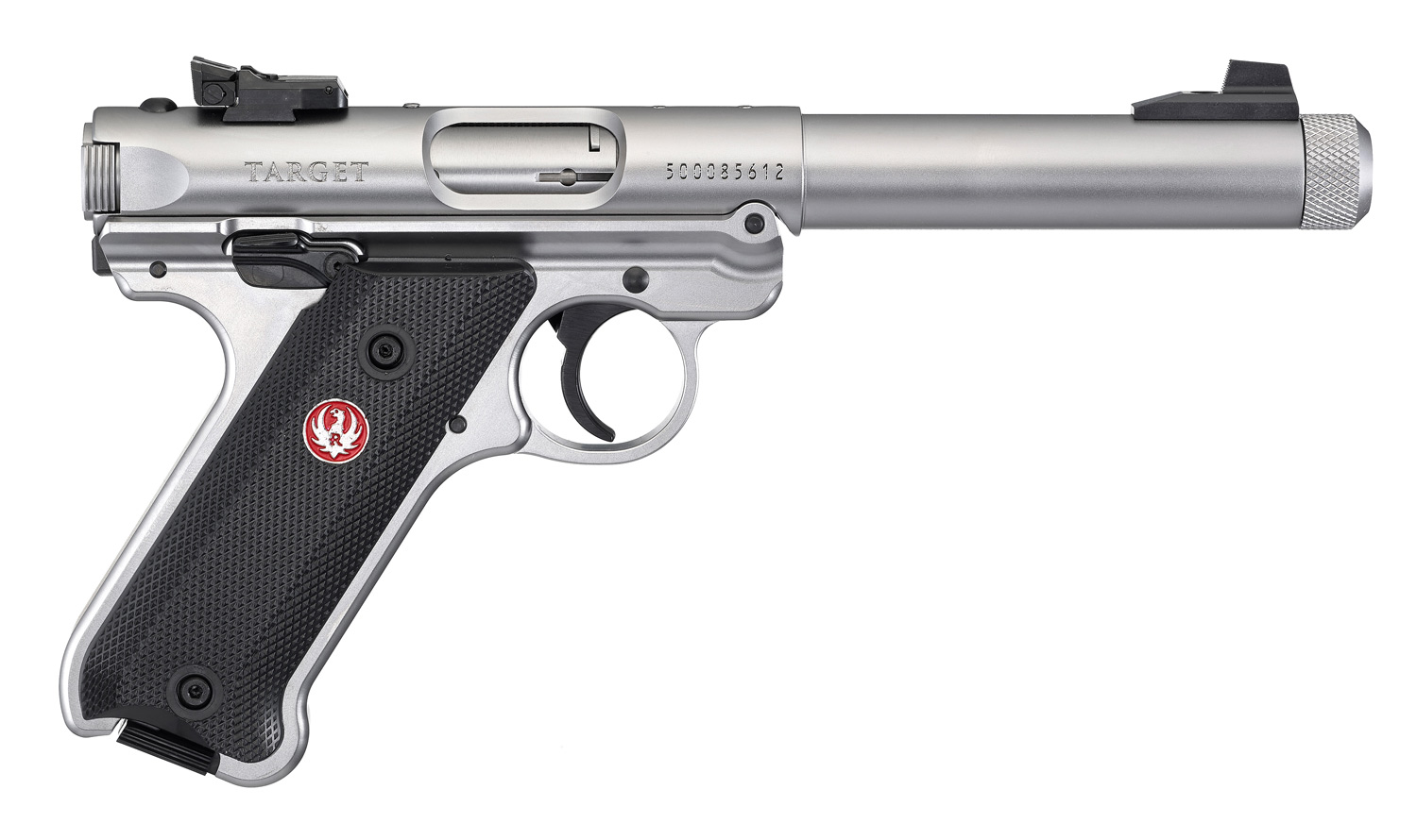 Ruger Mark IV .22L.r. Target Stainless Threaded 5,5"