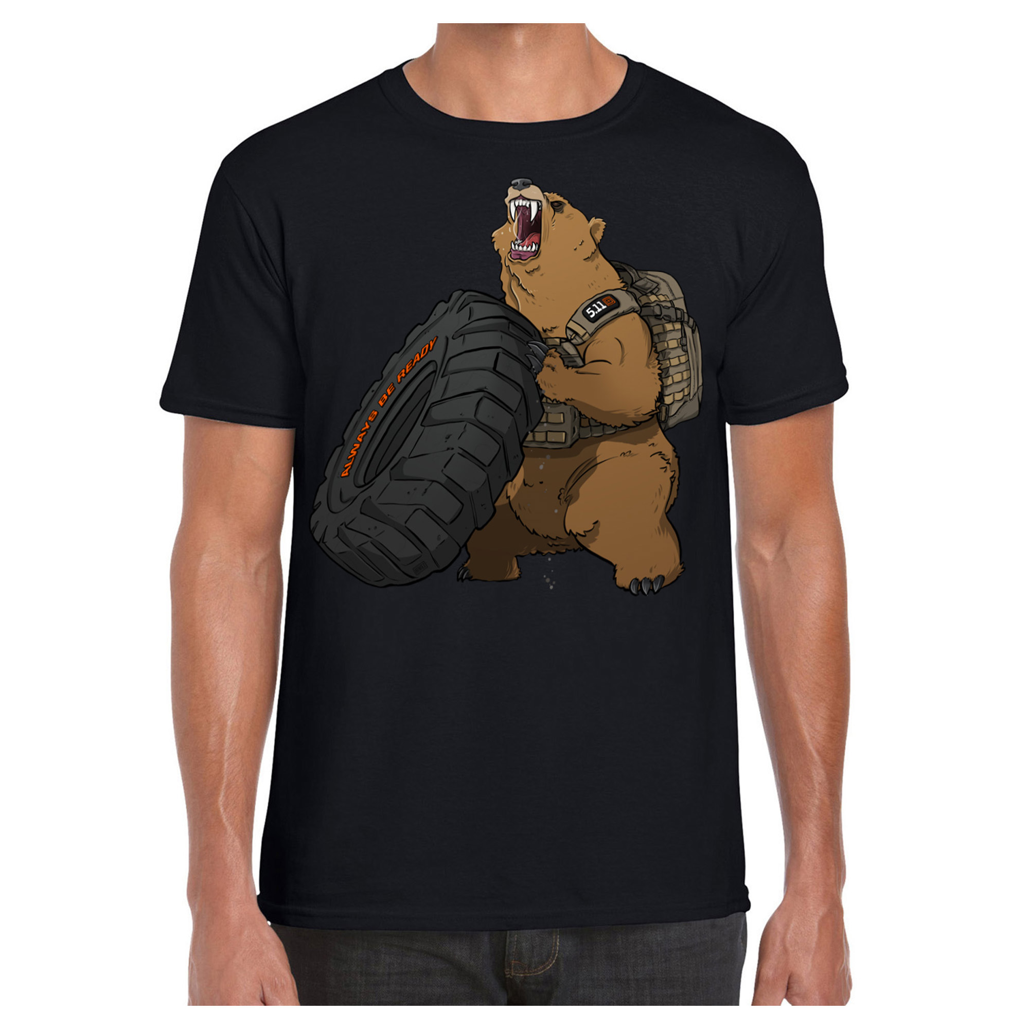 67195-0 5.11 Tactical Grizzly T-Shirt