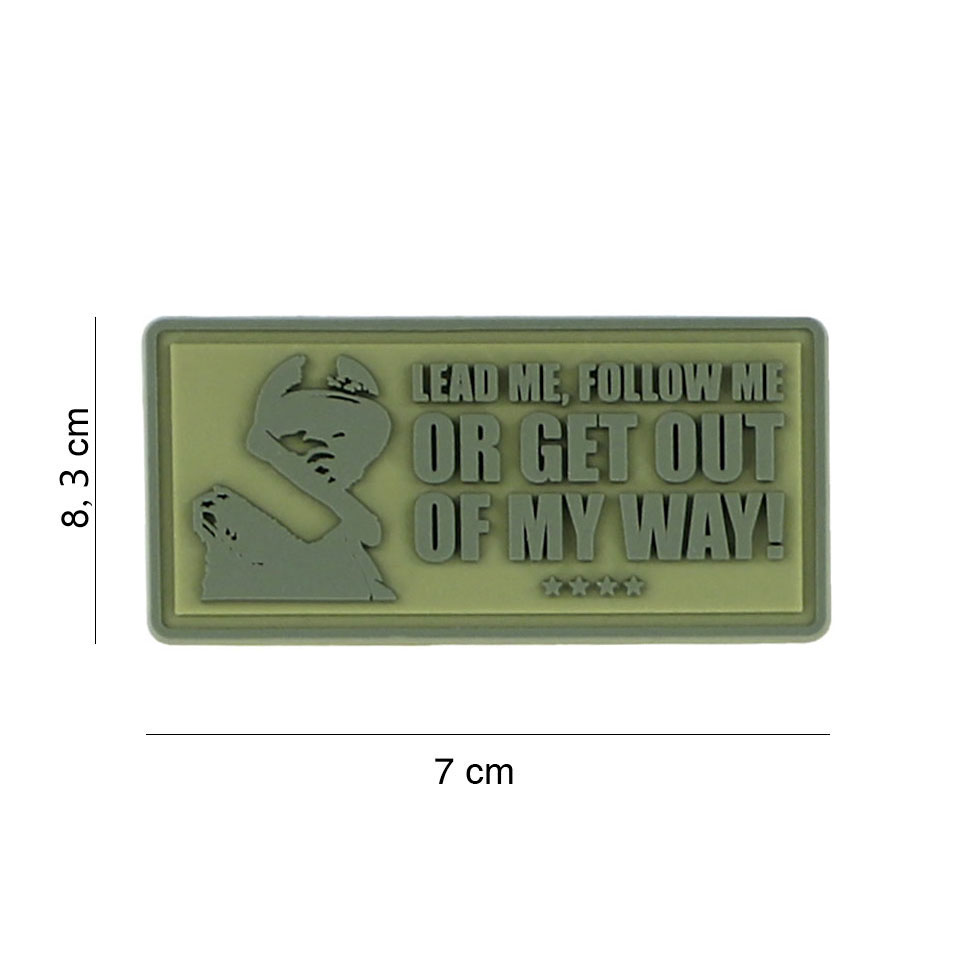 444130_7404_99_01 Patch "Lead Me Follow Me"