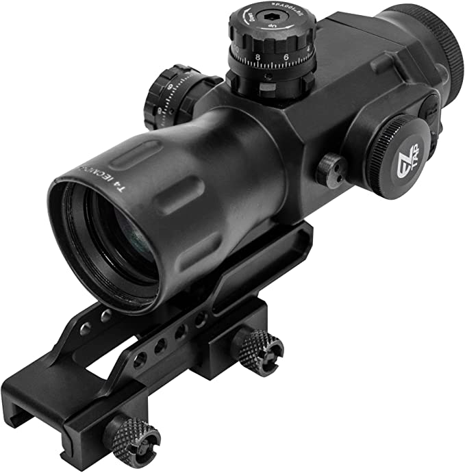 UTG 4x32 T4 Compact Prismatic Scope mit Mil-Dot Fadenkreuz