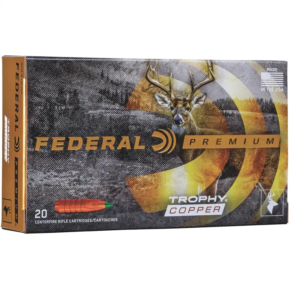 Federal .308 Win. Trophy Copper bleifrei 10,7g / 165grs.