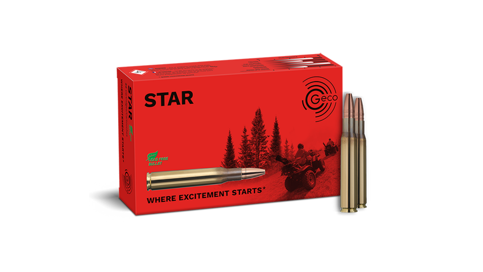 Geco .30-06 Star 10,7g / 165 gr Büchsenpatronen