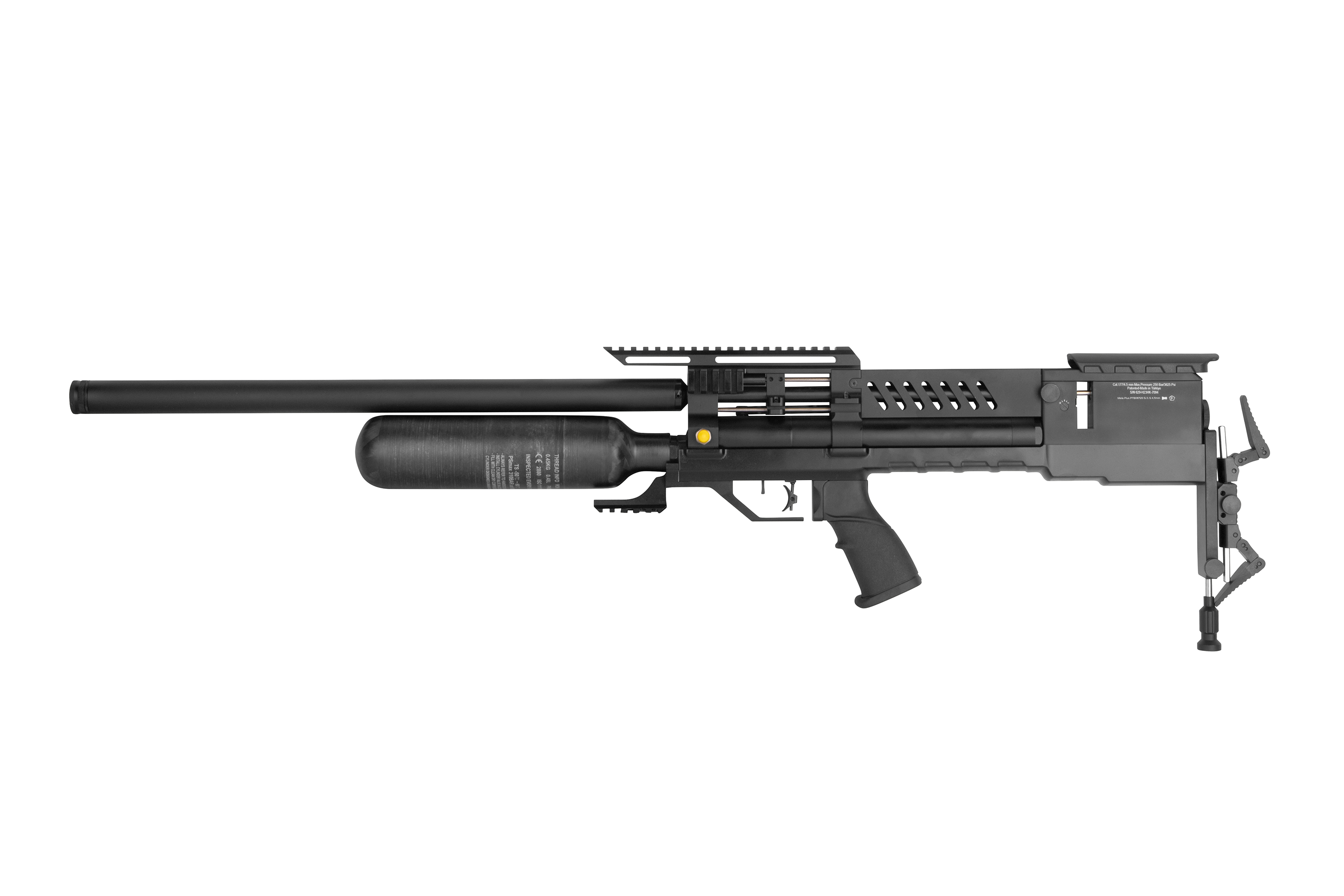 205725 Reximex Meta Premium Schwarz 4,5mm Pressluft