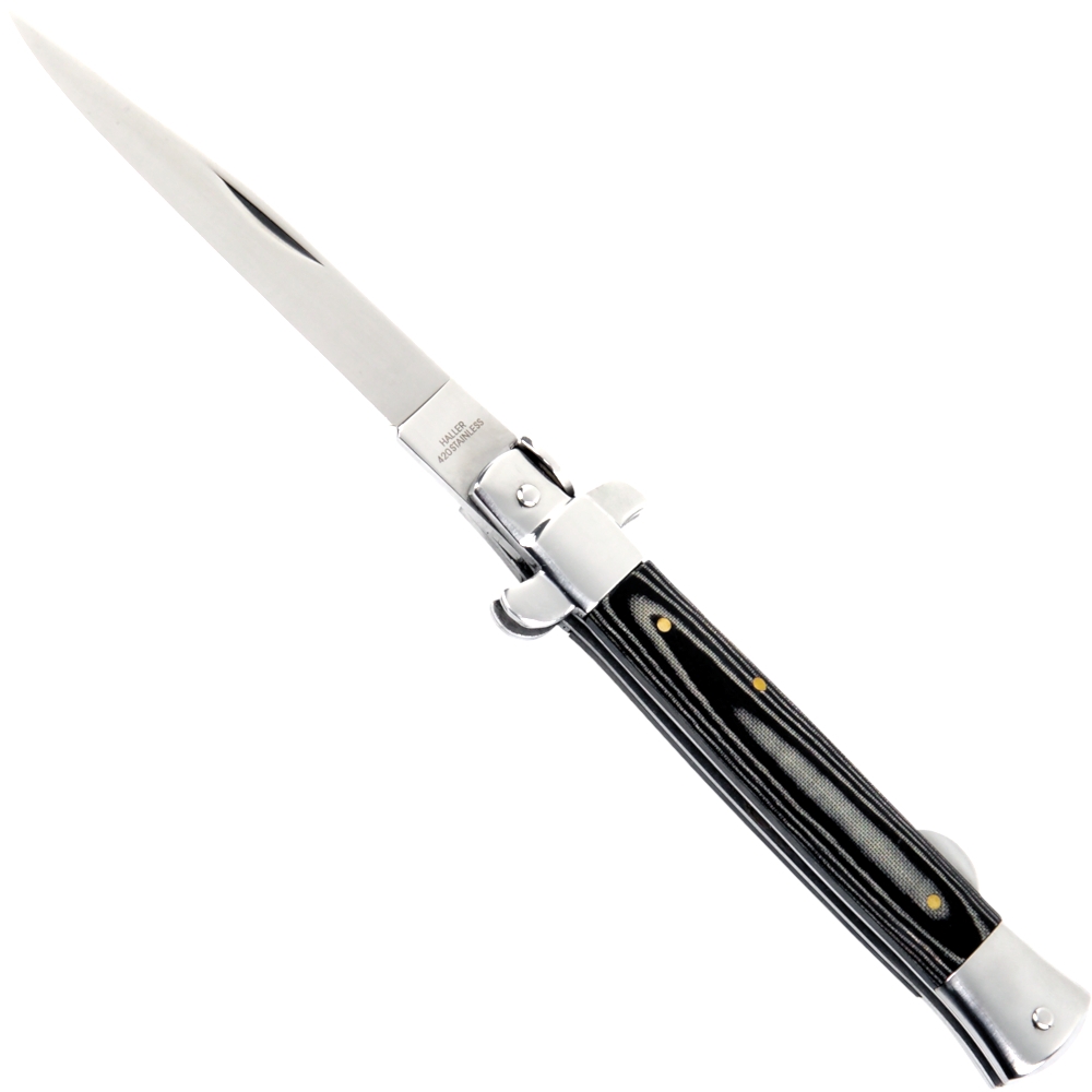 42946_s Stiletto Taschenmesser Micarta M
