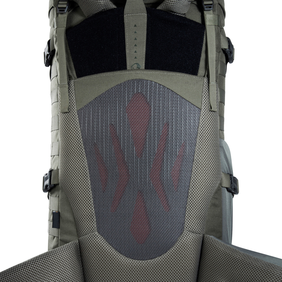 Tatonka Pyrox 45+10 Bushcraft-Rucksack Stone Grey Olive