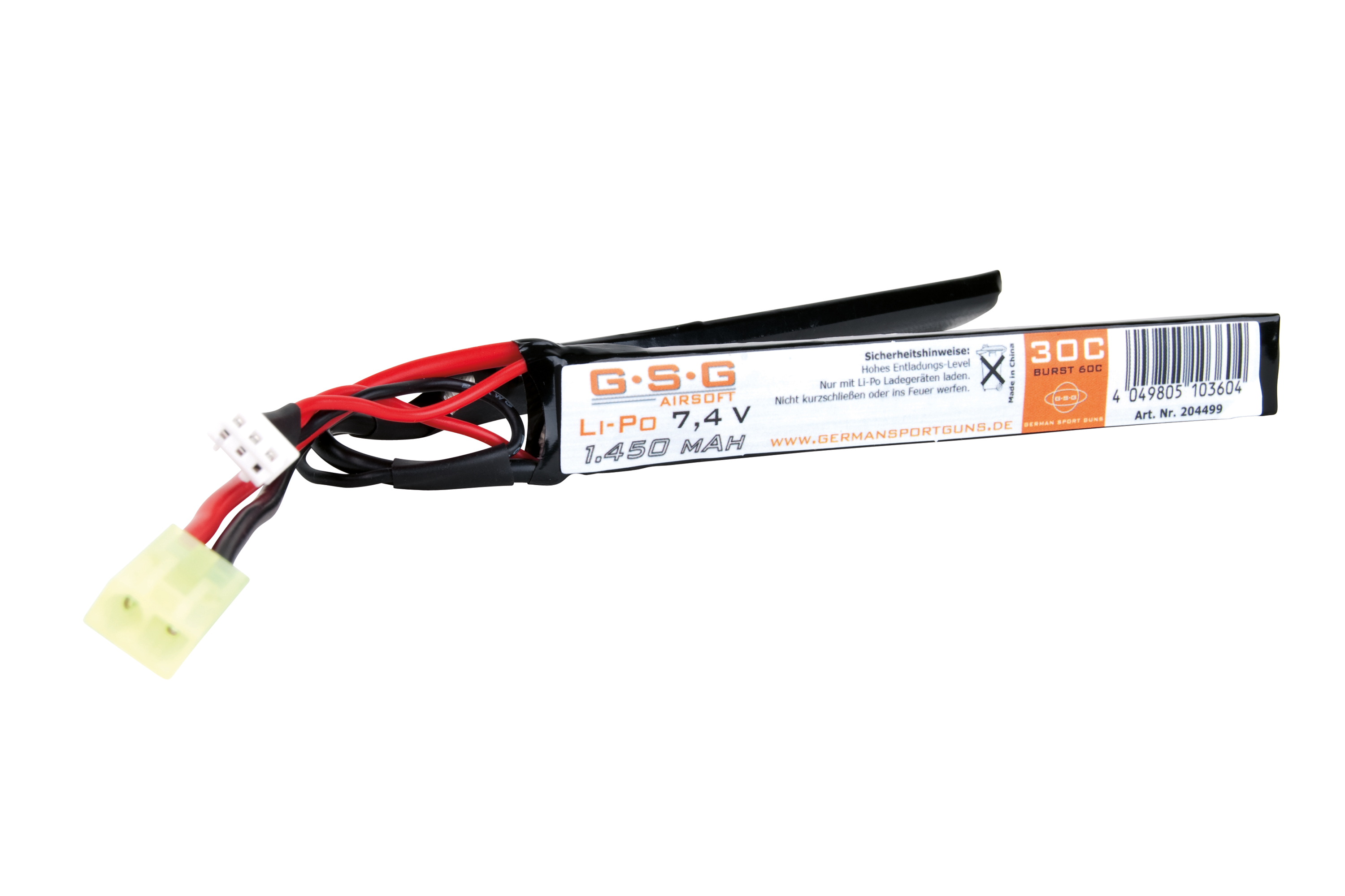 204499 GSG Li-Po Akku 7,4V 1450mAh
