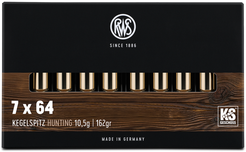RWS 7x64 Kegelspitz 162gr / 10,5g