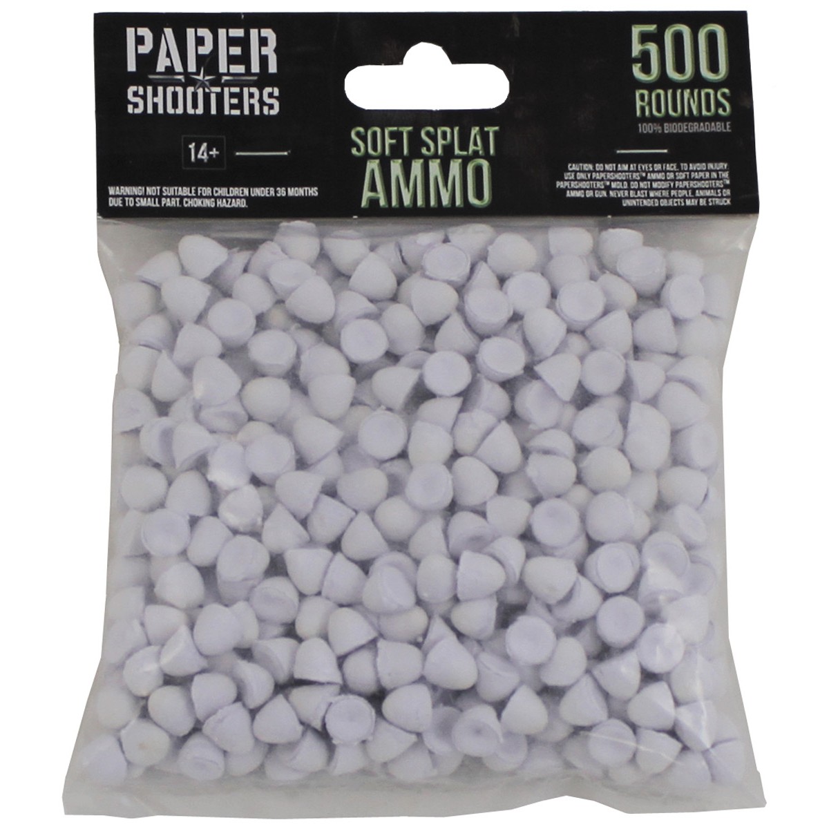 Paper Shooters Munition 500 Stück