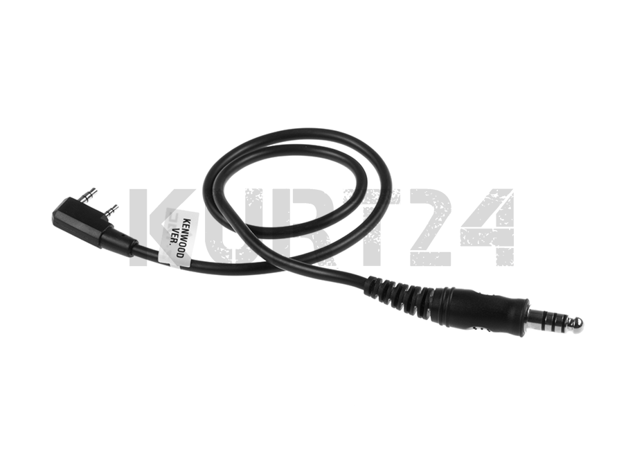 Z-Tac Z4 PTT Cable Kenwood Connector