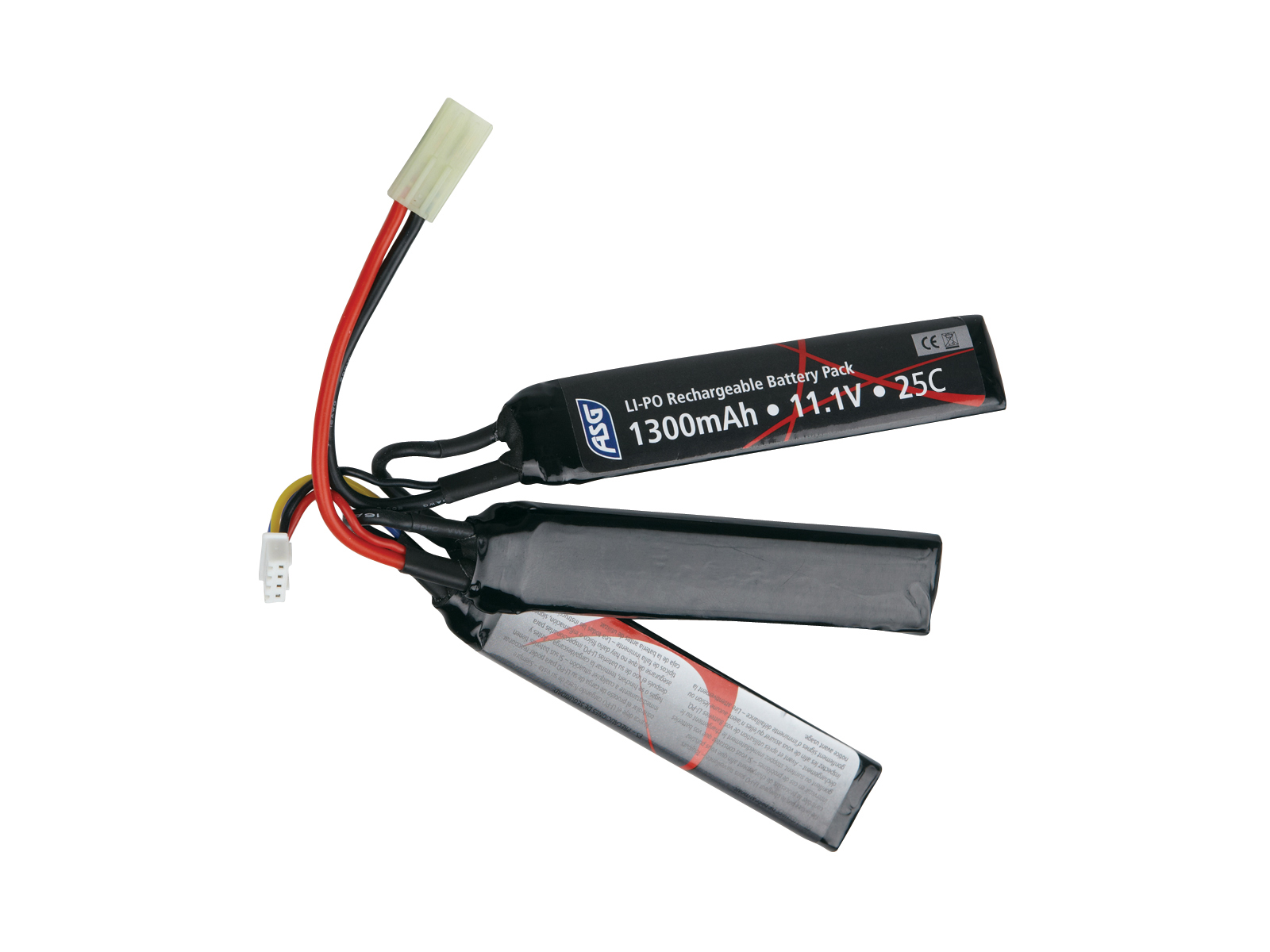 ASG 11,1V LI-PO Battery 1300 mAh 25C