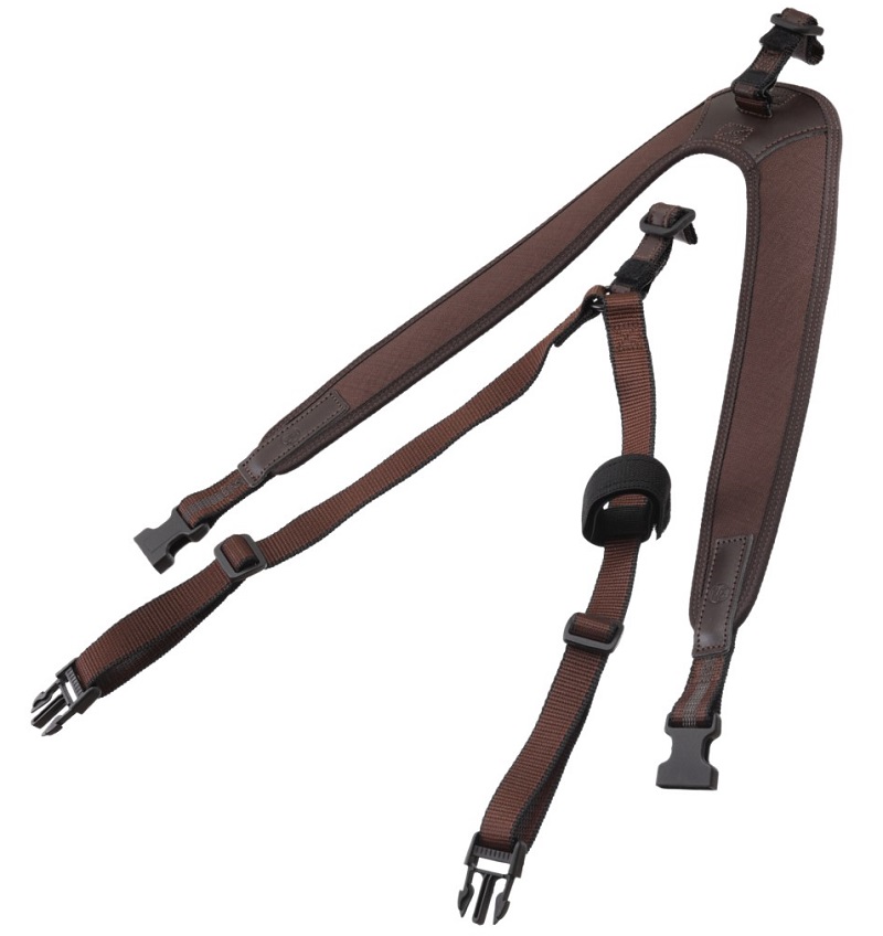 rws_rucksack_gewehrriemen_neopren_braun_zwei-teile_800px RWS Rucksack-Gewehrriemen